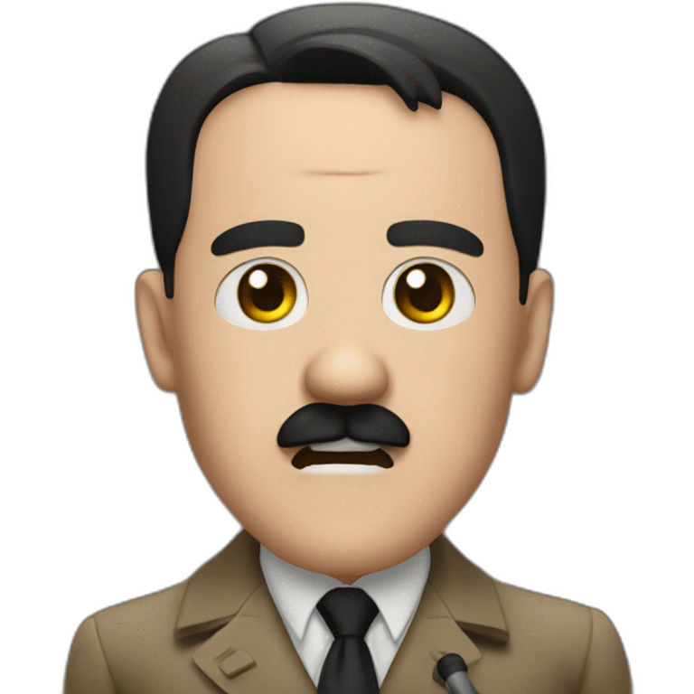 Hitler at karaoke emoji