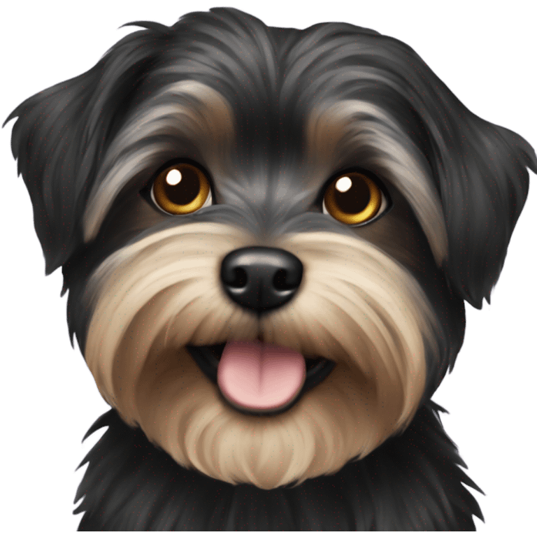 black morkie emoji