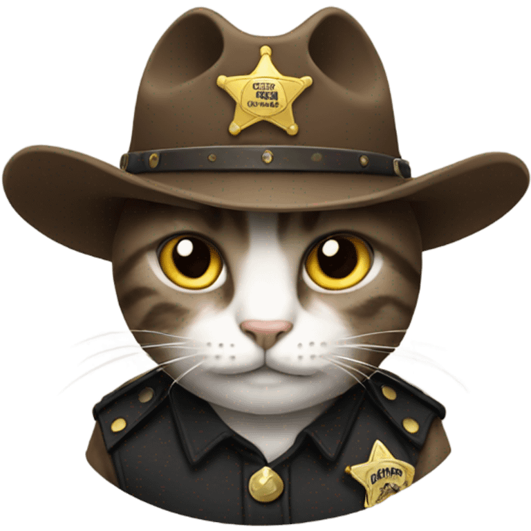 cat sheriff emoji