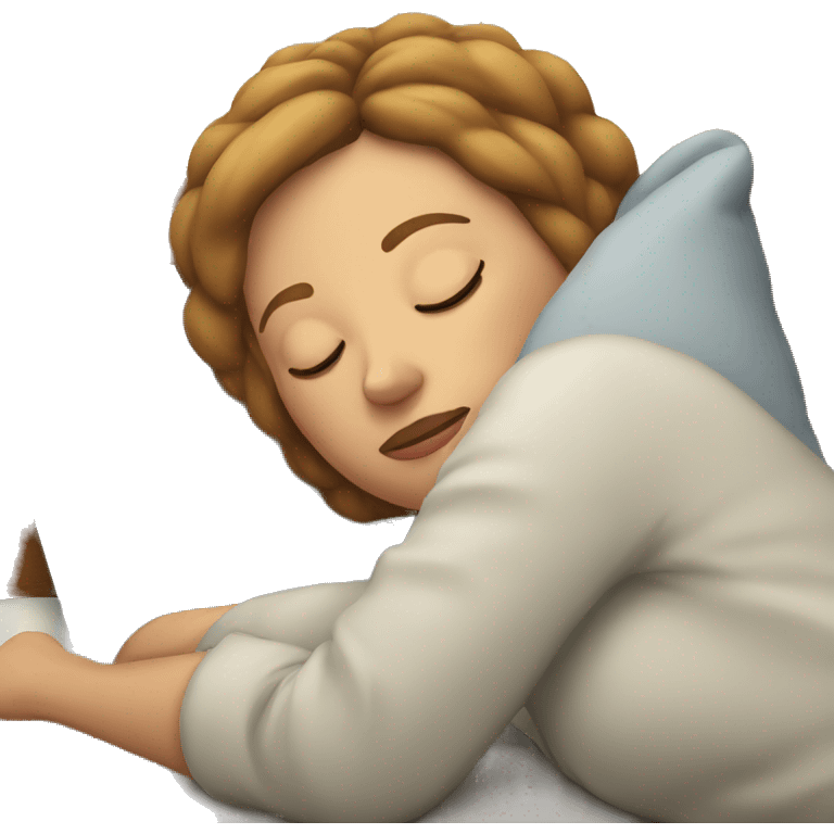 Lady napping  emoji