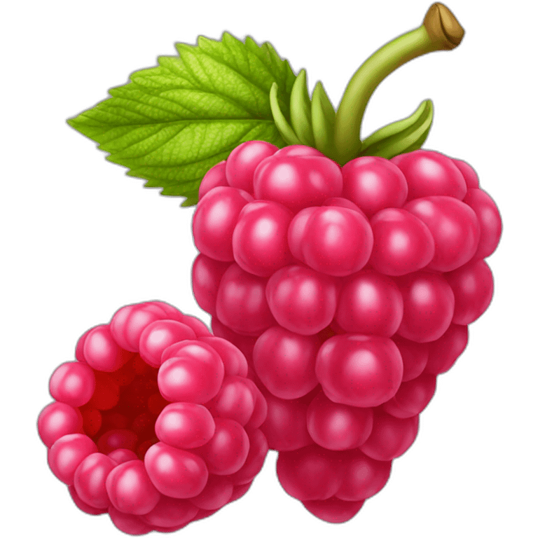 Fruit raspberry emoji