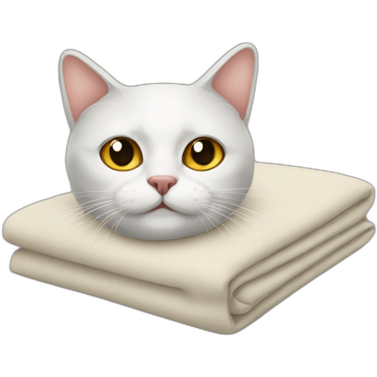 bedsheet cat emoji