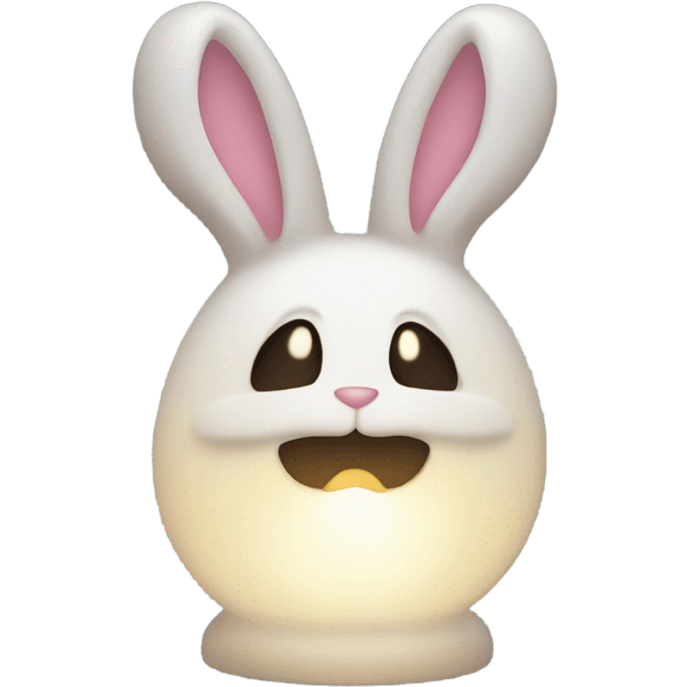 rabbit lantern emoji