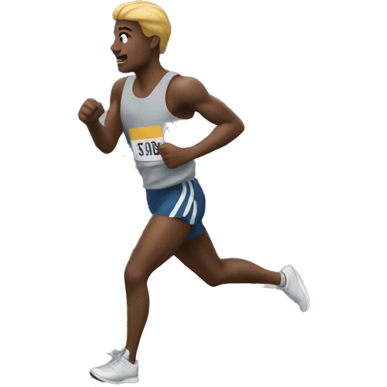 Runner in New york city emoji emoji