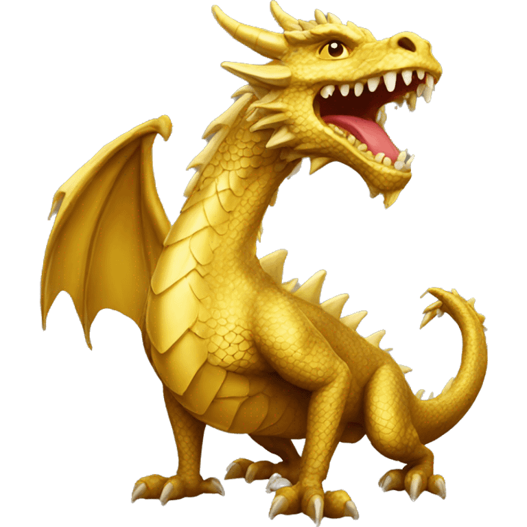 gold dragon emoji