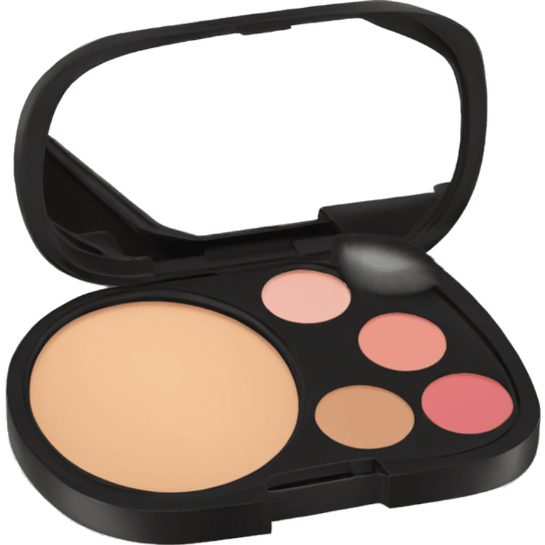 makeup compact emoji