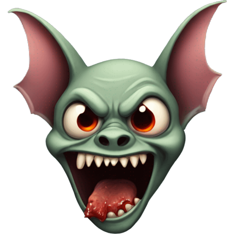 zombie bat emoji