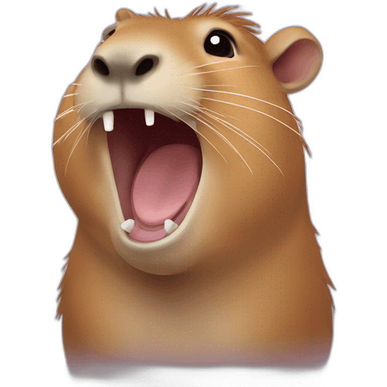 capybara laughing emoji