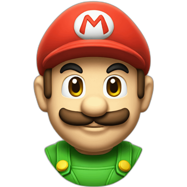 Mario-green emoji