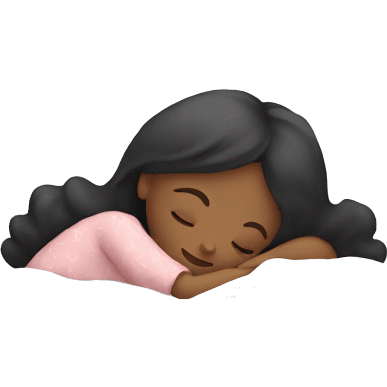 Girl sleep  emoji