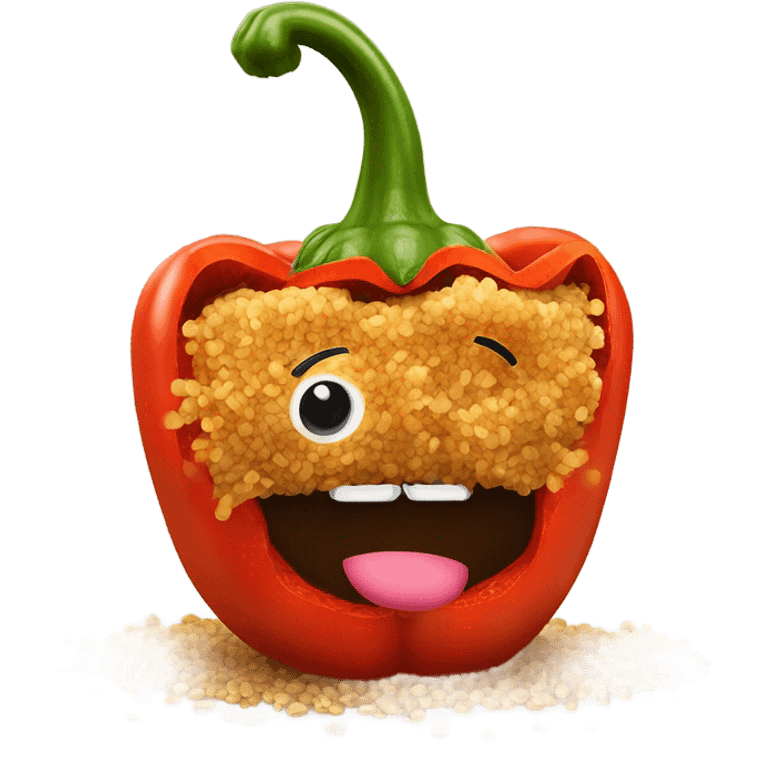 Stuffed peppers emoji