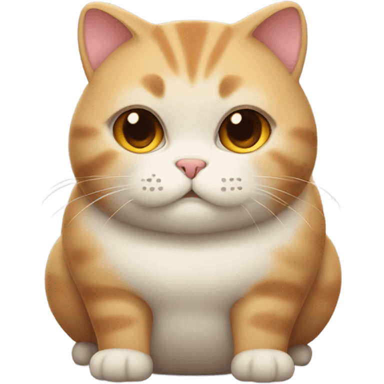 Fat cat emoji