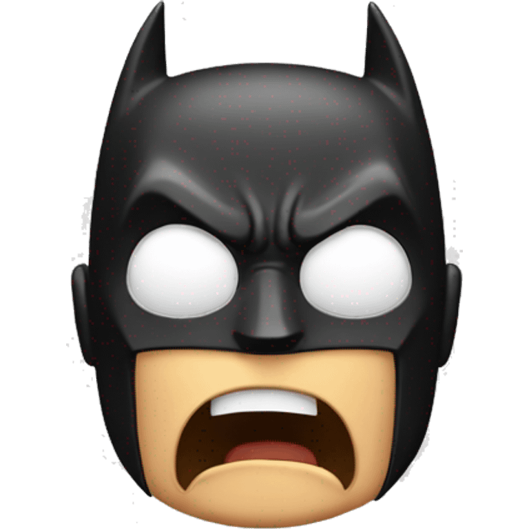 batman shocked with hands on face emoji