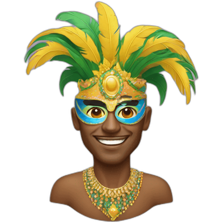 brasilian carnaval yang man emoji