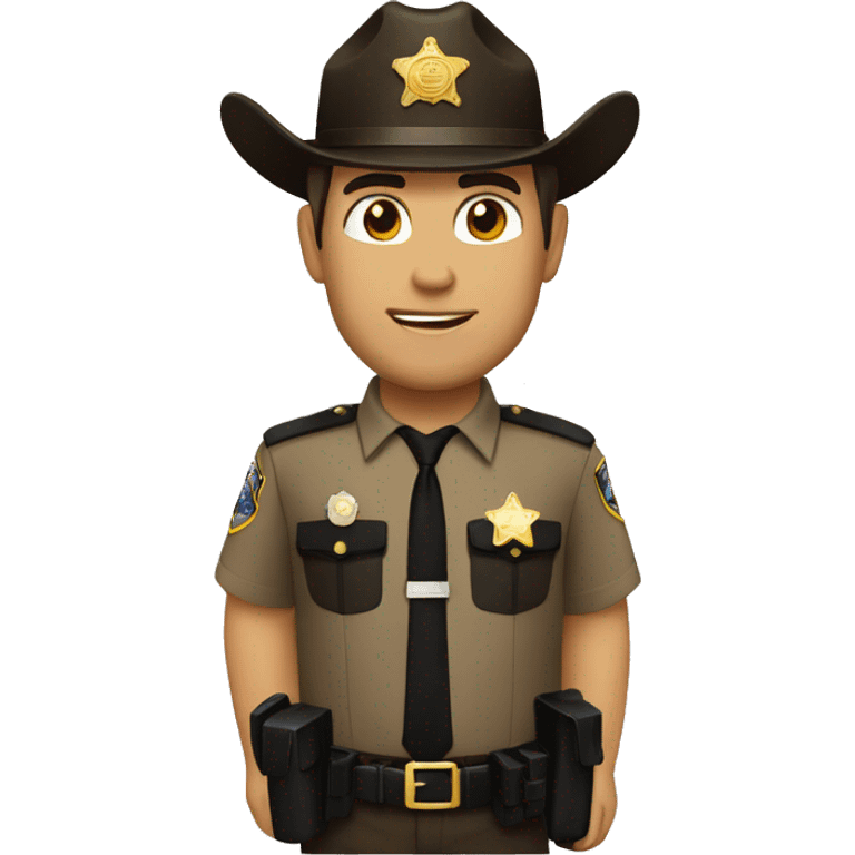 Male Sheriffs Deputy emoji