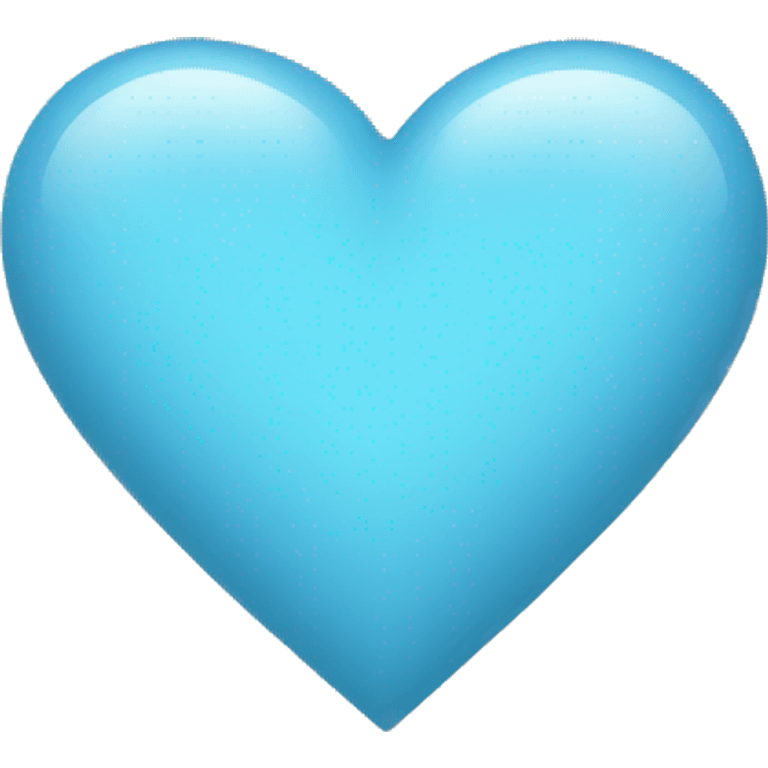 Light blue heart emoji