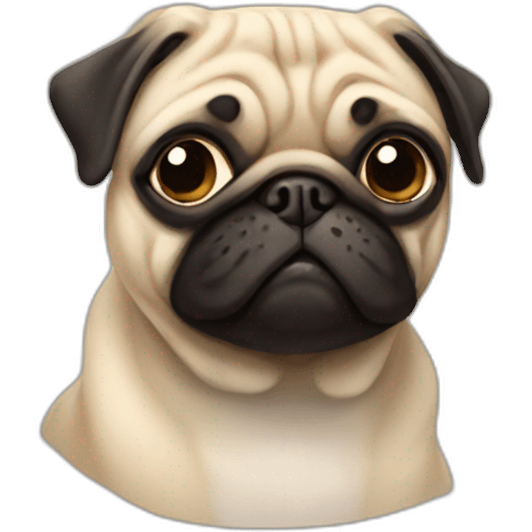 Pug emoji