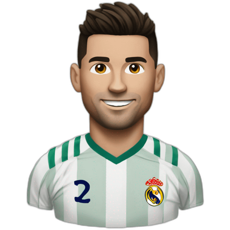 ronaldo sur messi emoji