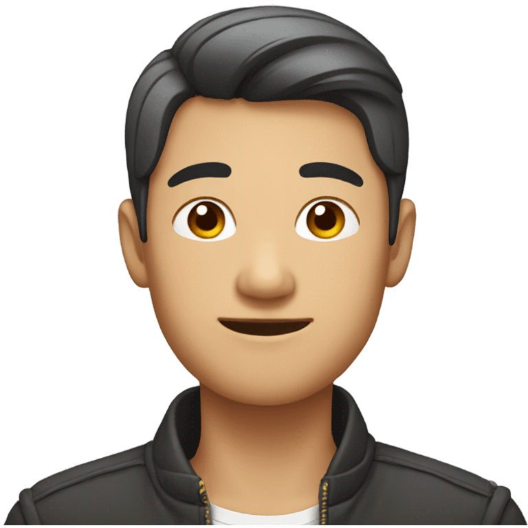 Gay Asian man emoji