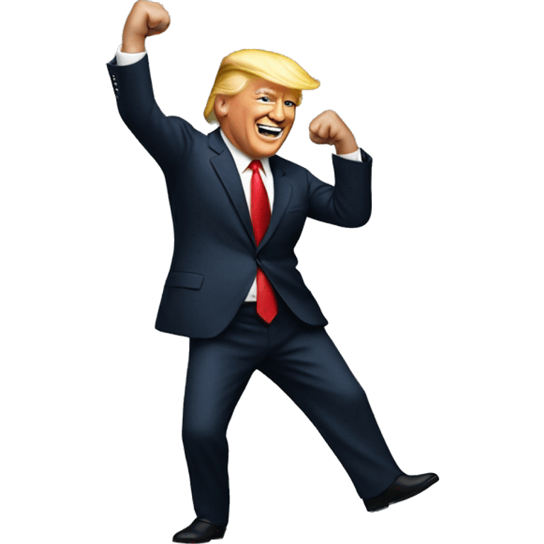 trump dancing emoji