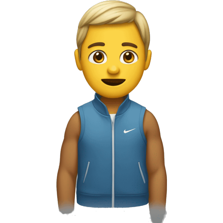 Peopole with nike clothes emoji