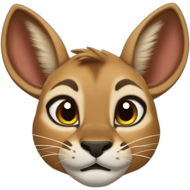 Pumba the caracal emoji