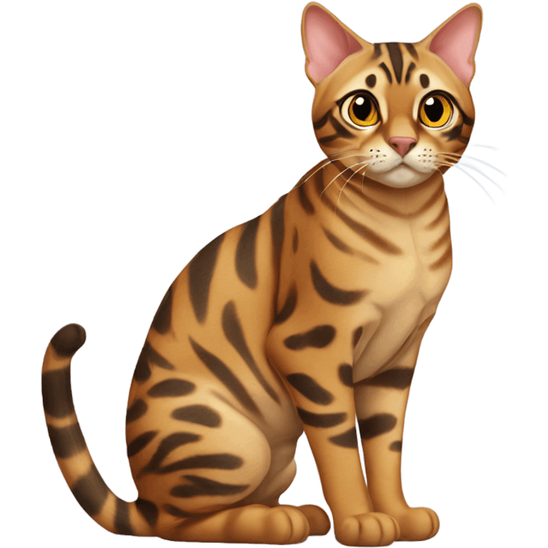 bengal cat emoji