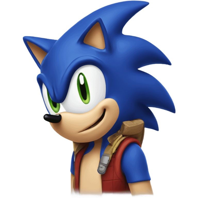 Sonic the hedgehog  emoji