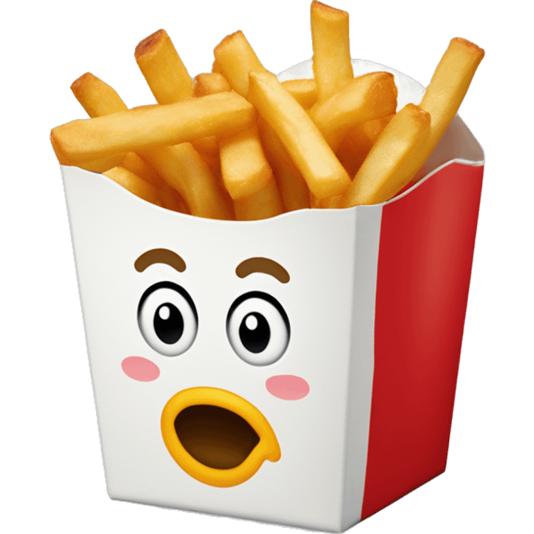 McDonald’s medium fry box emoji