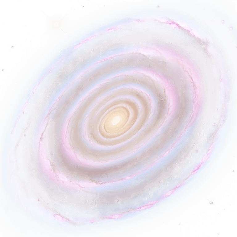  Cinematic Realistic Galaxy – A vast, sweeping view of a majestic spiral galaxy, with glowing arms of stars, dust, and gas stretching into infinity. Vibrant hues of pink, blue, and gold swirl together, capturing the grand scale and breathtaking beauty of the universe. emoji