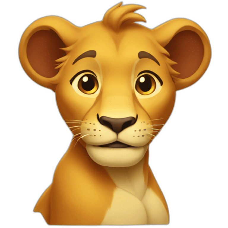 Simba iOS style emoji