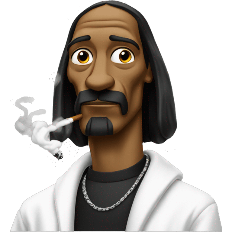 Snoop dog smoking emoji