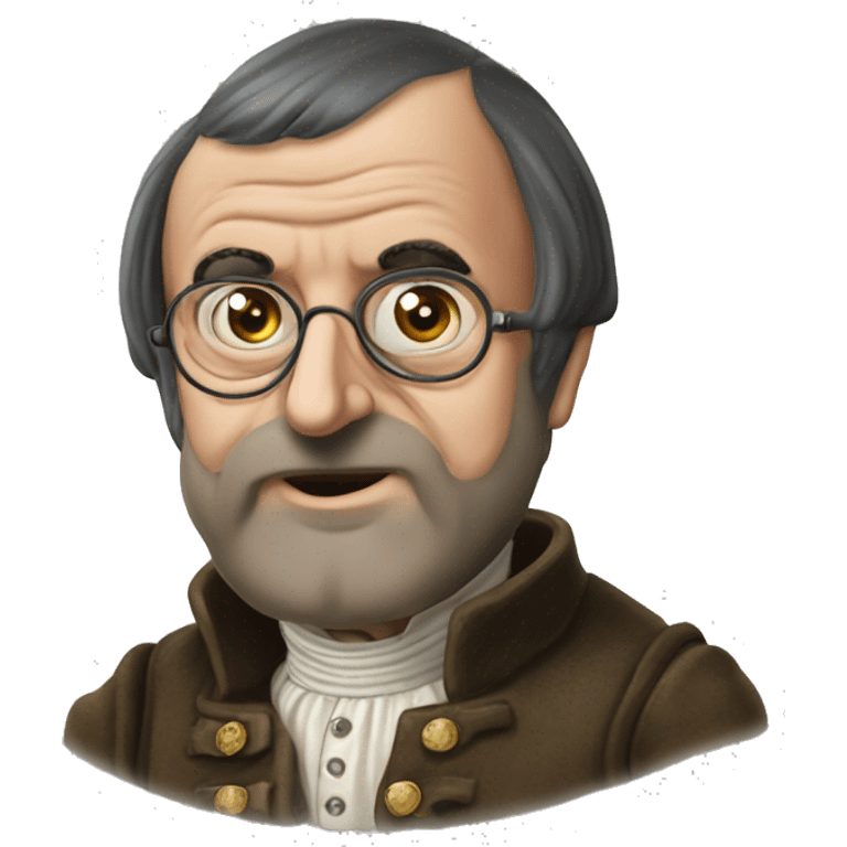 Baldrick, your brain is like the four-headed, man-eating haddock fish-beast of Aberdeen emoji