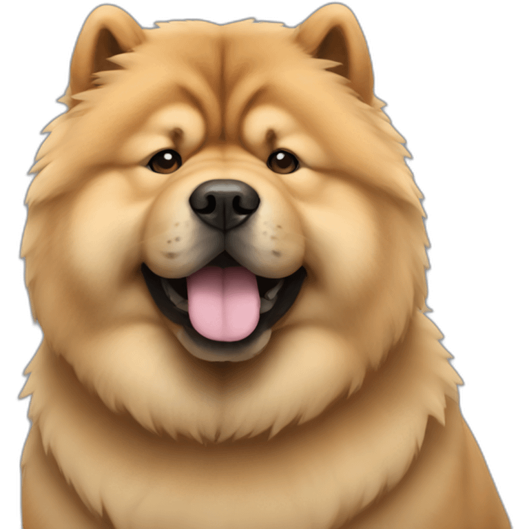 Chow chow emoji