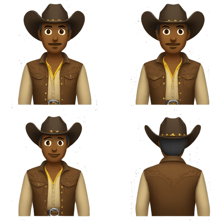 cowboy git merge emoji