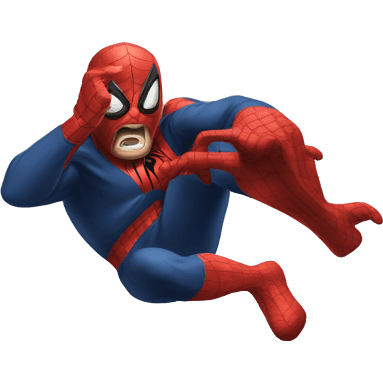 Spider-Man punching Hitler  emoji