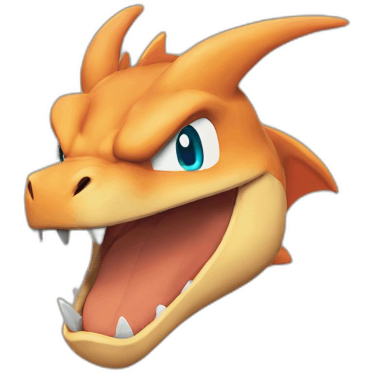 Charizard face from pokemon emoji