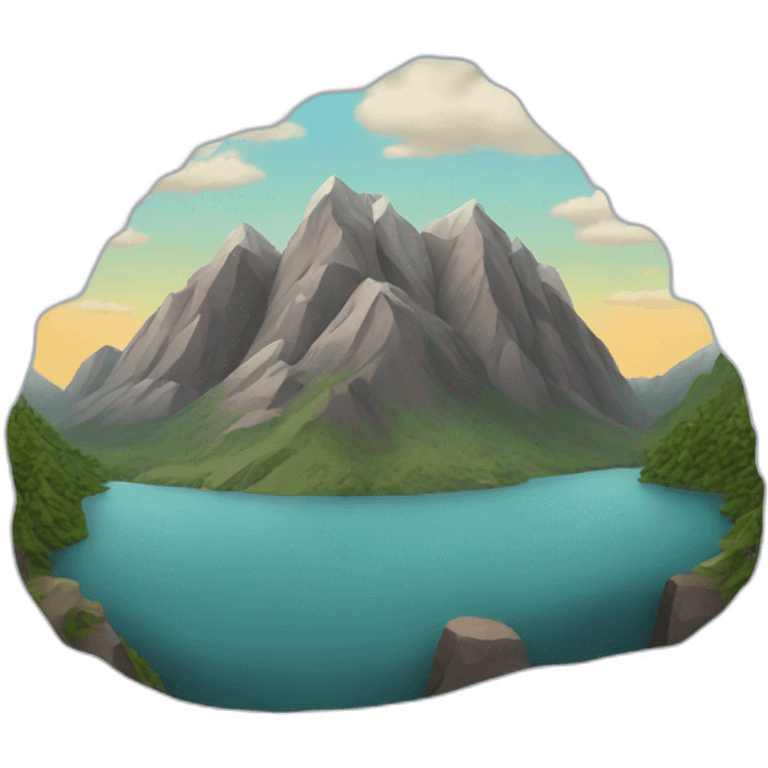 Mountains  emoji