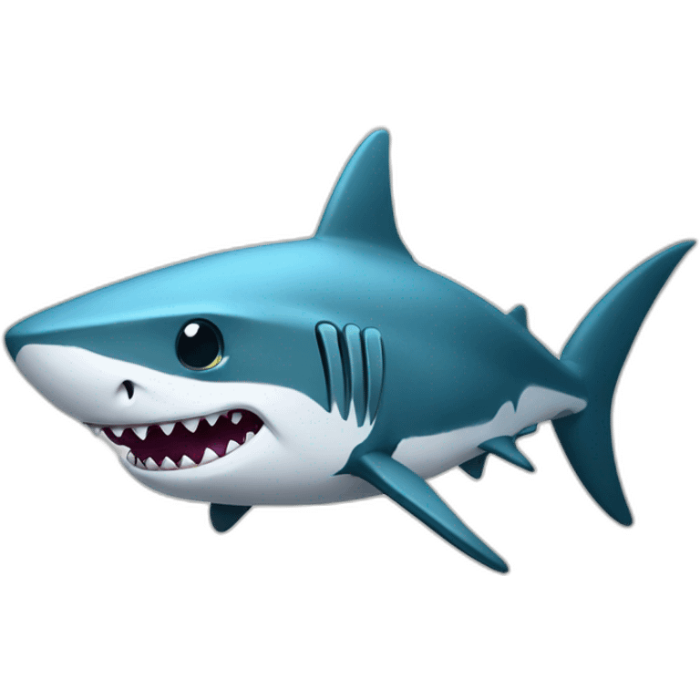 A doctor shark emoji