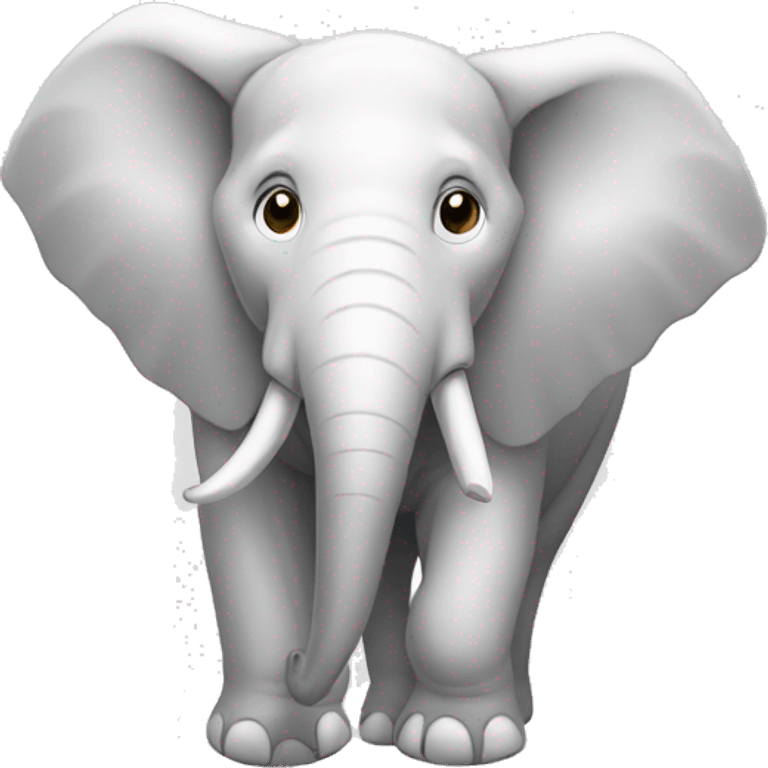 elefante blanco  emoji