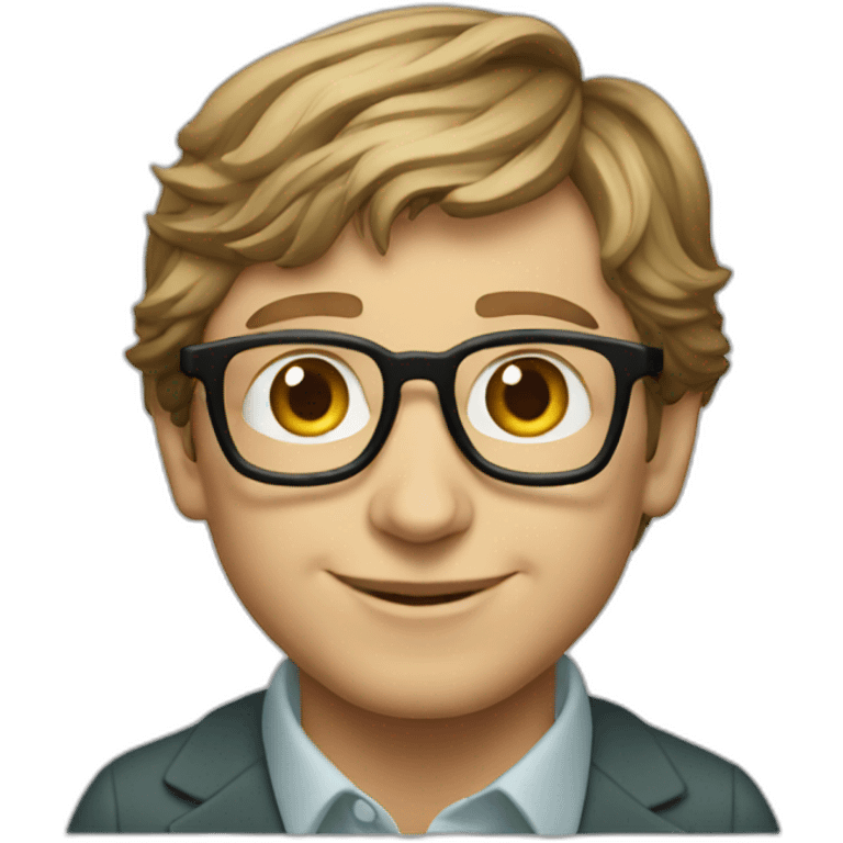 young Bill Gates emoji