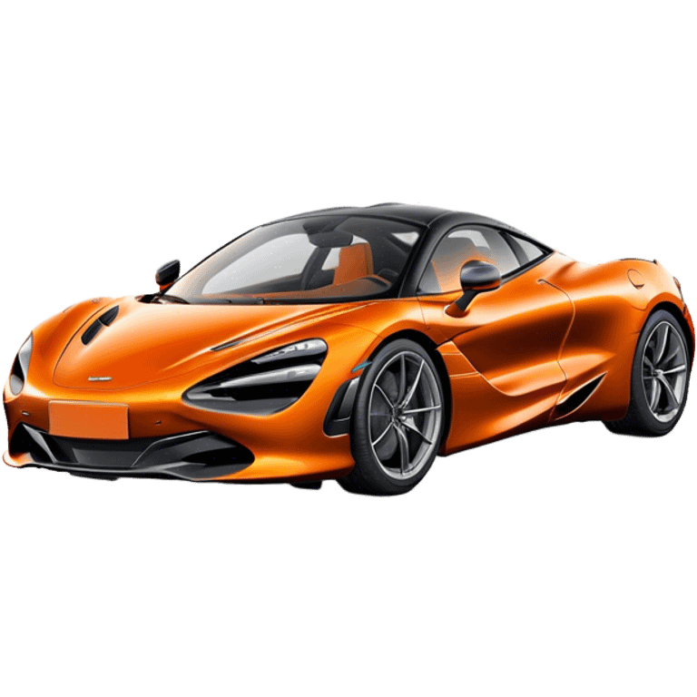 McLaren 720S - McLaren (Model Year: 2021) (Iconic colour: Orange) emoji