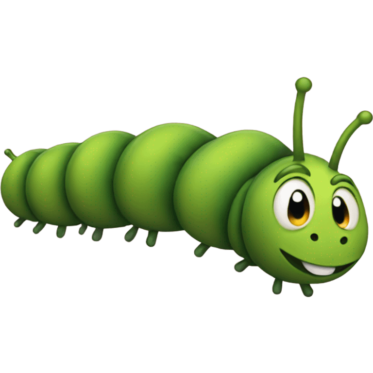 Caterpillar gay emoji