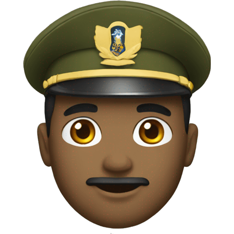 Create a man with a army uniform emoji