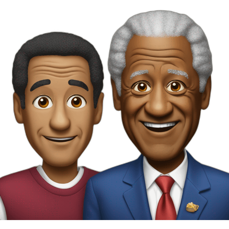 bill cosby and bill clinton emoji