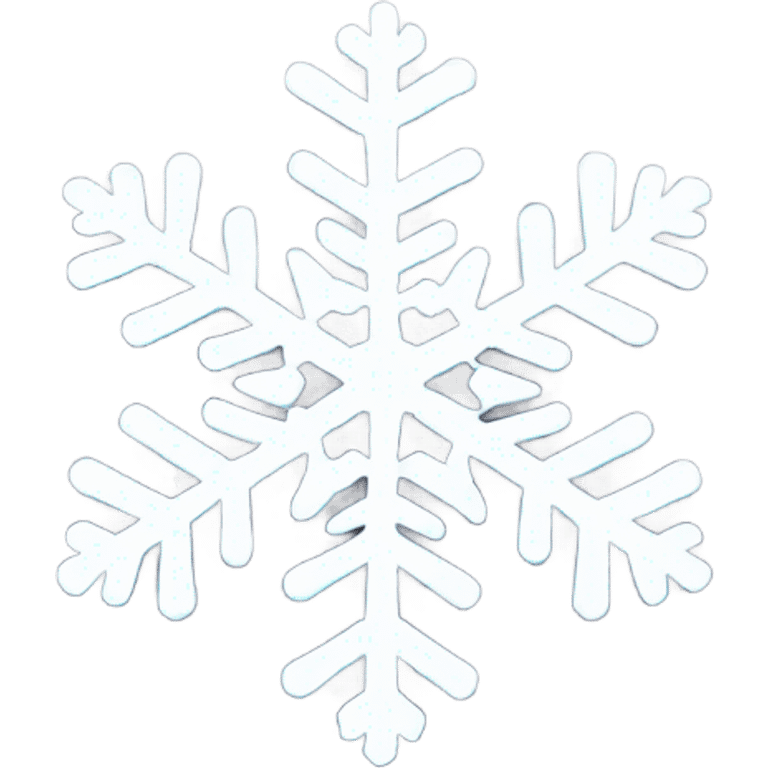 white snowflake emoji