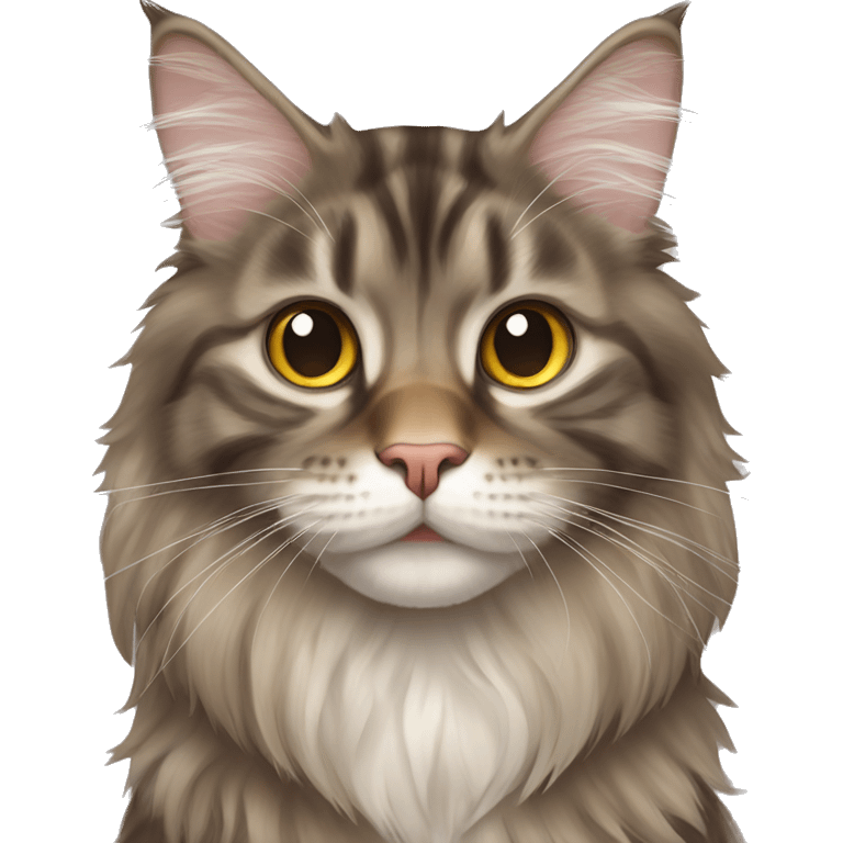 cat Maine Coon emoji