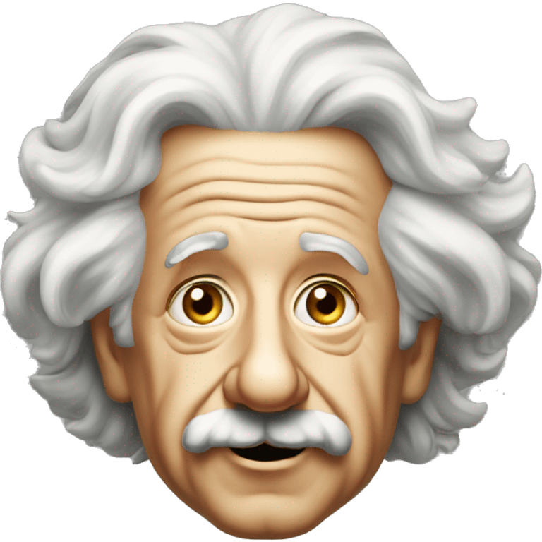 Albert einstein clever emoji