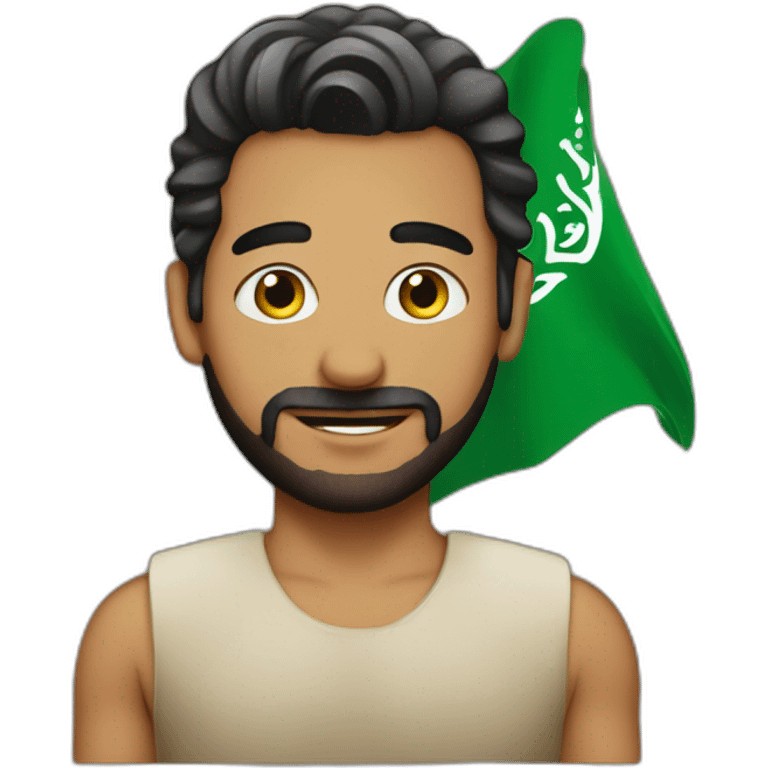 Gay in Saudi Arabia emoji