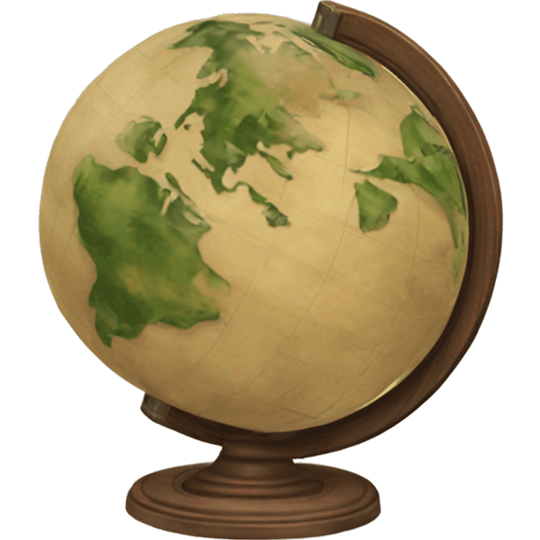 Old globe  emoji